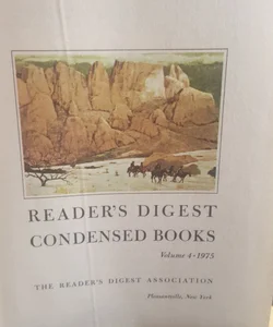 Reader's Digest condensed books Volume 4 1975