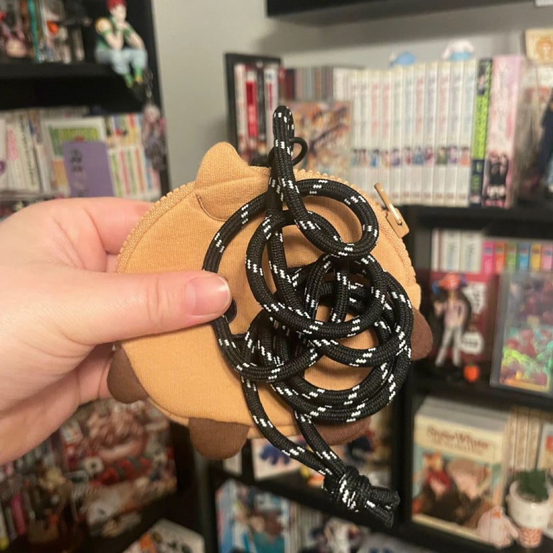 BT21 SHOOKY Baby Mini Necklace Pouch with zipper Coin Purse