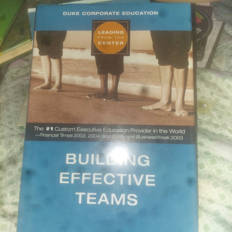 Building Effective Teams