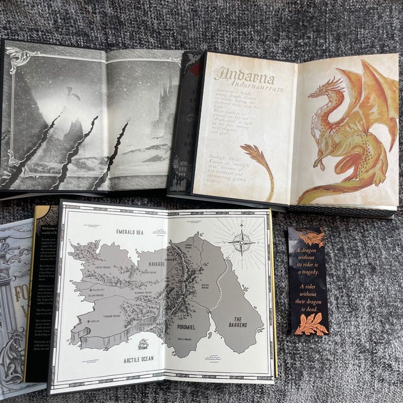 FOURTH WING SPECIAL EDITION BUNDLE! by Rebecca Yarros