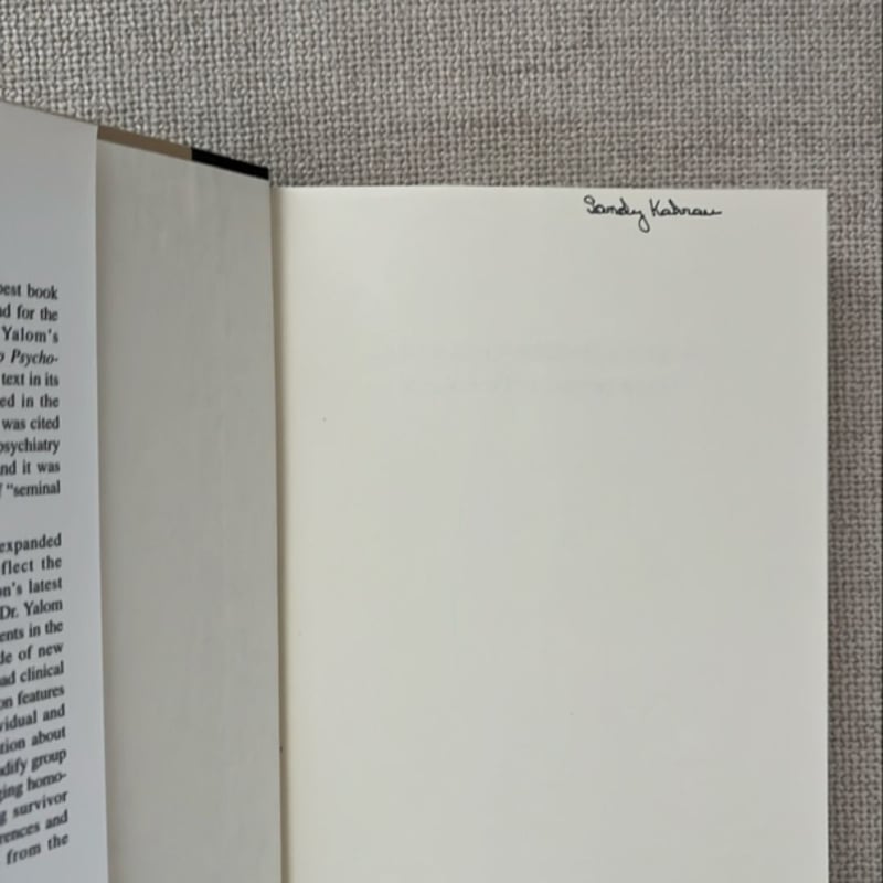 Theory and Practice of Group Psychotherapy