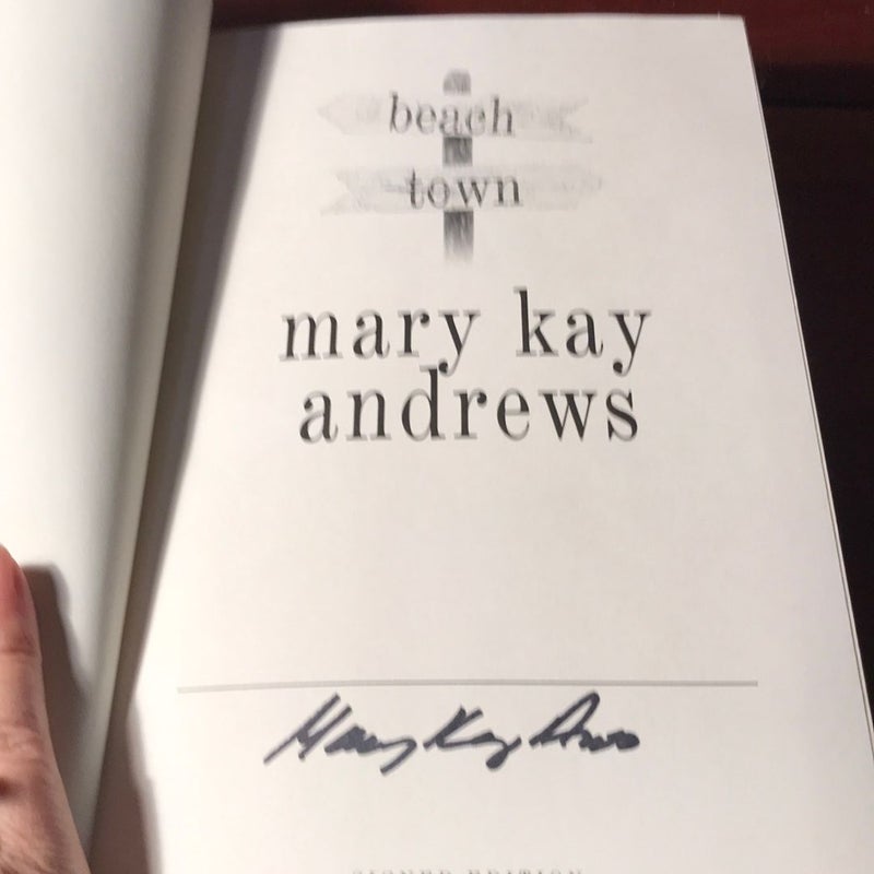 Signed,1st ed.,1st printing * Beach Town