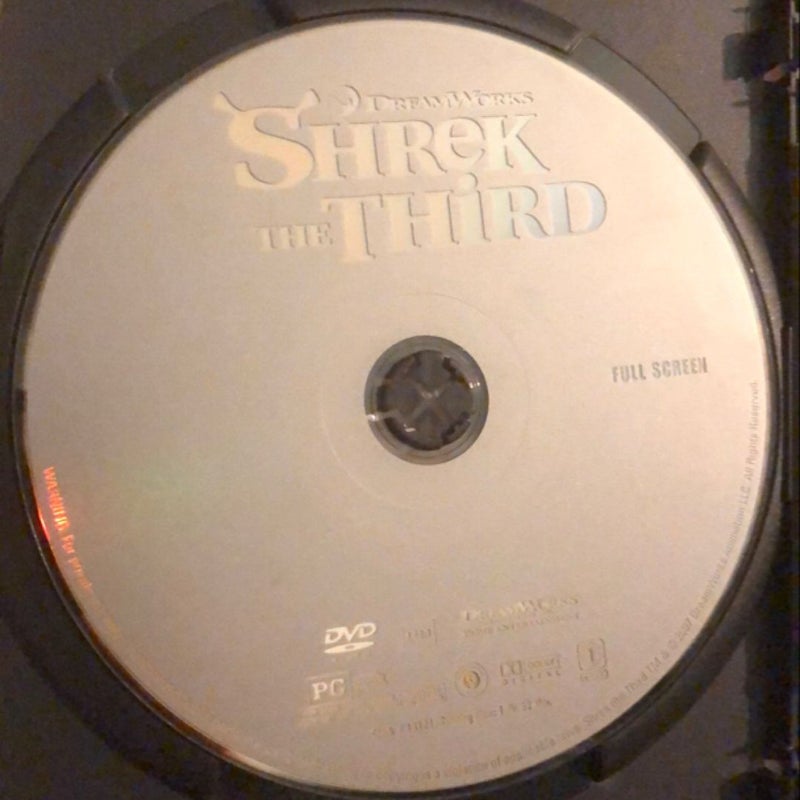 DVD  -  Shrek the Third   -   DVD