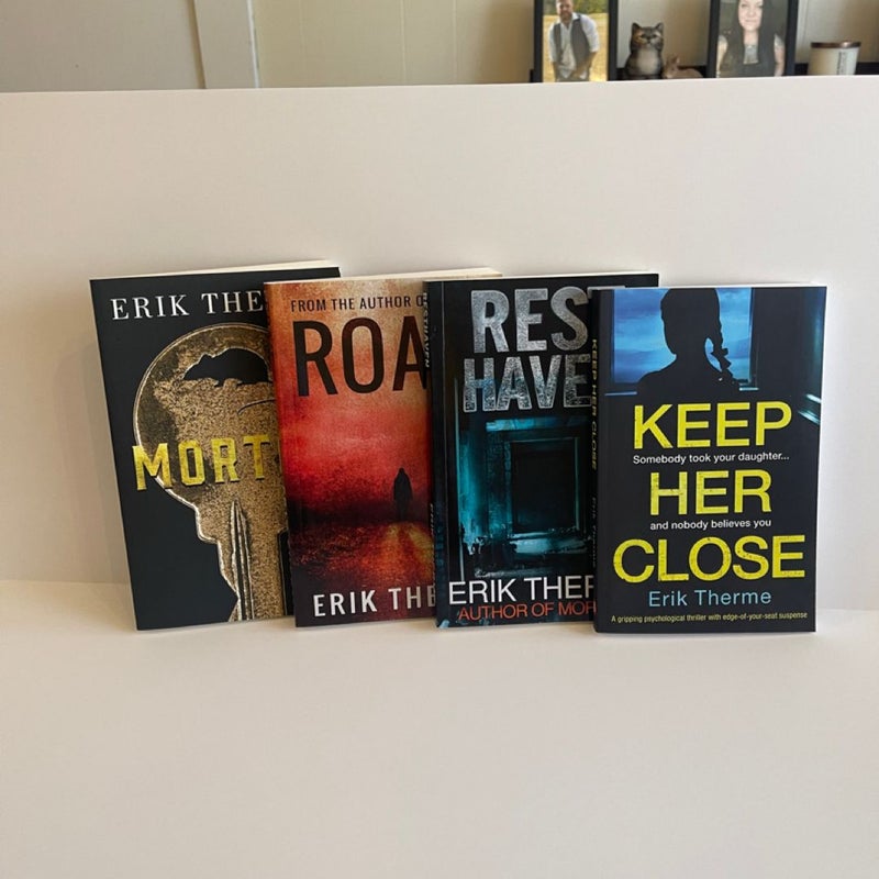 SIGNED Erik Therme Paperback Thriller Bundle