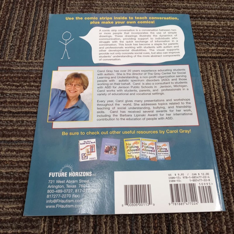 Comic strip conversations by carol gray paperback pangobooks