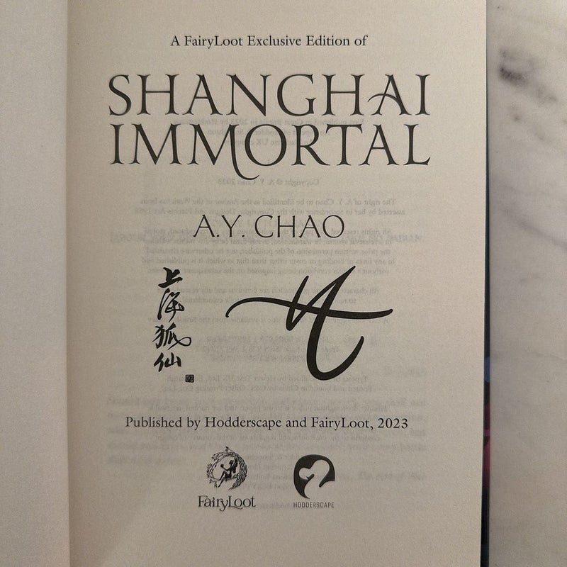 Shanghai Immortal (Fairyloot)