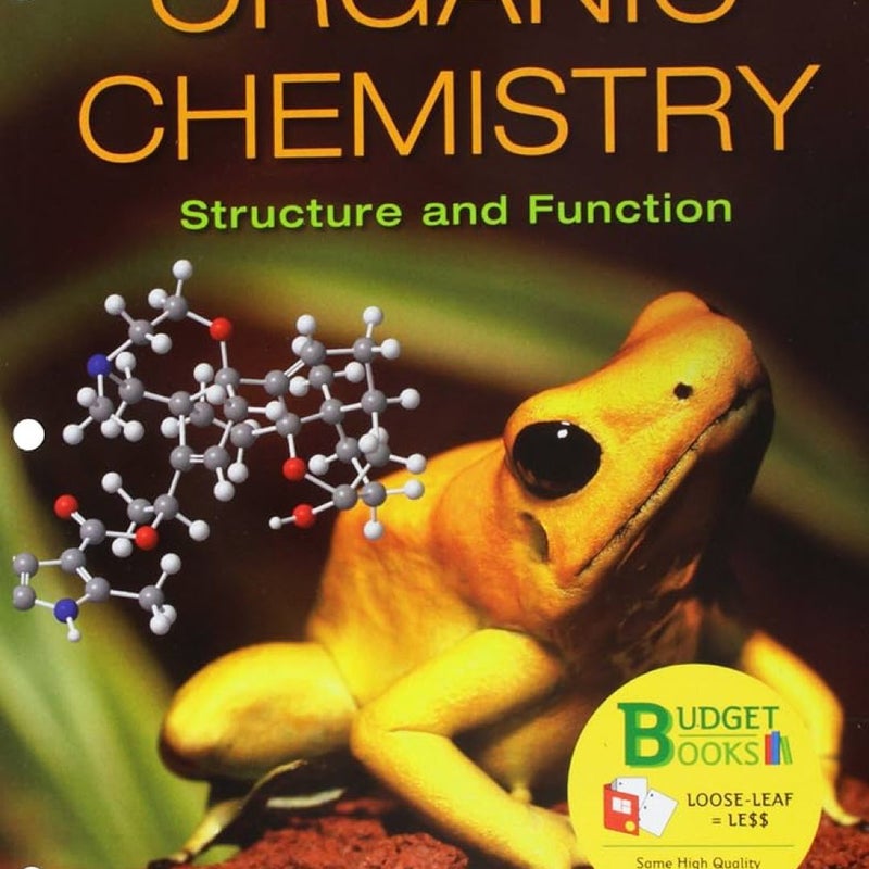 Organic Chemistry: Structure and Function Set (Textbook, Study Guide, Lab Guide)