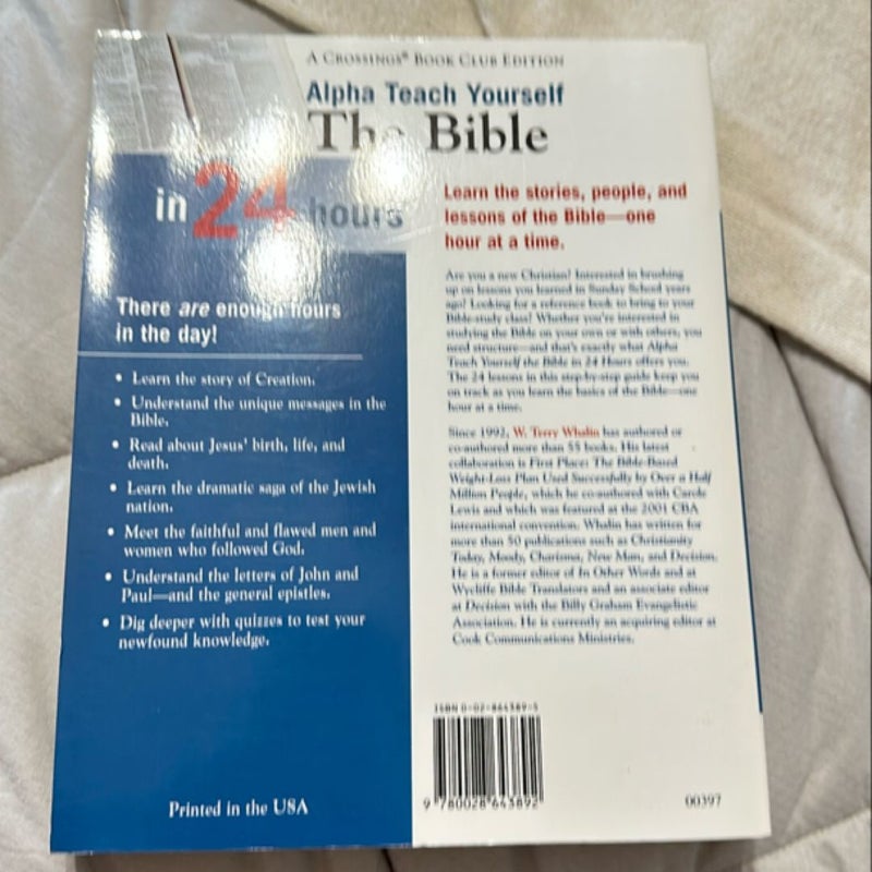 Alpha Teach Yourself the Bible in 24 Hours