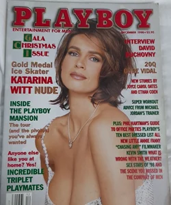 Playboy Magazine Christmas gala issue VGood 