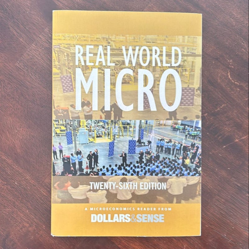 Real World Micro, 26th Ed