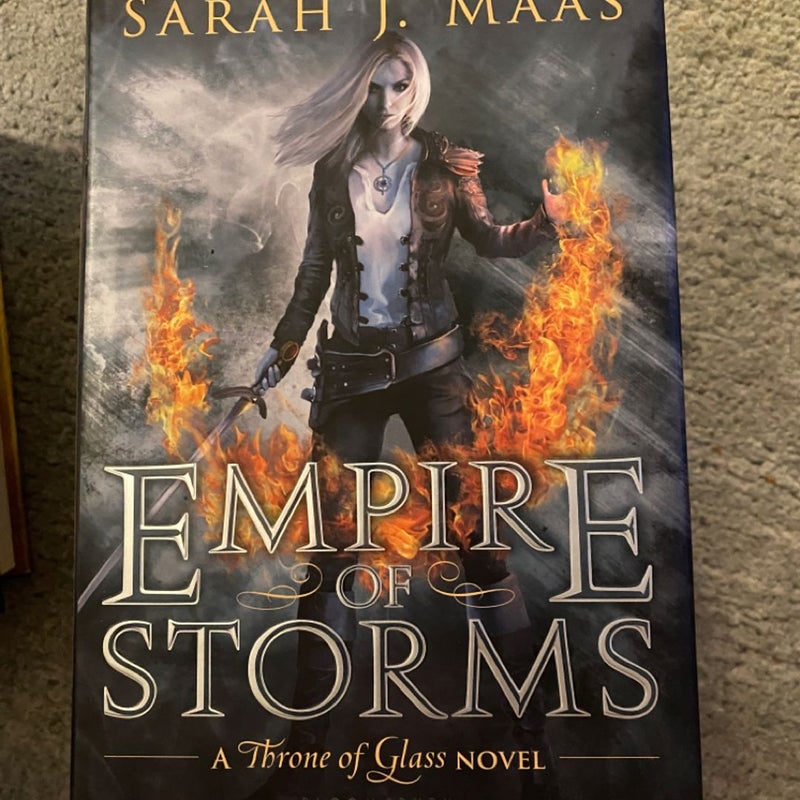 Throne of Glass Hardback Set 1st edition out of print (ToG not included)