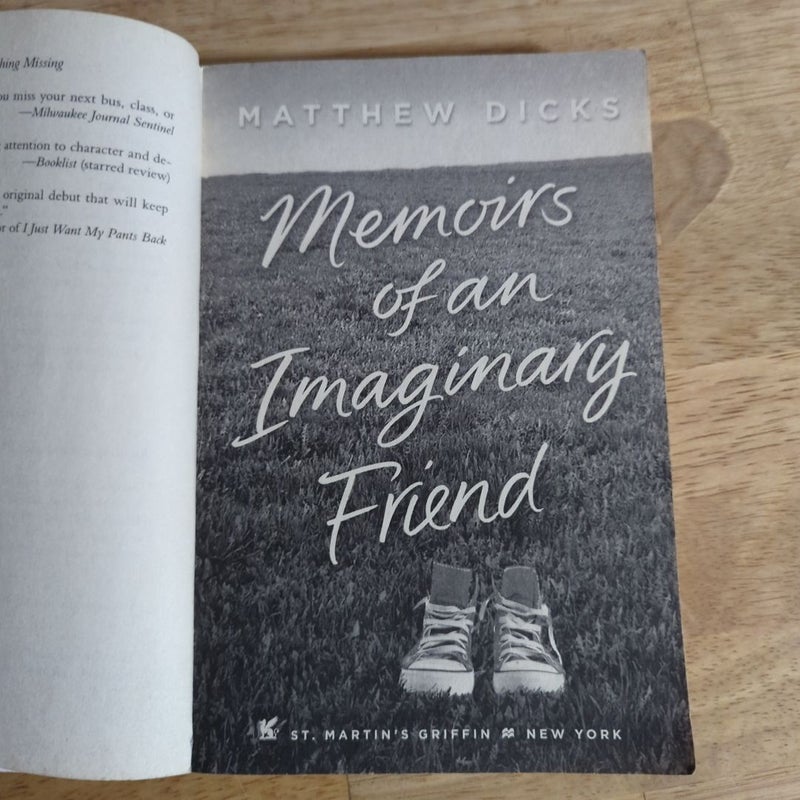 Memoirs of an Imaginary Friend