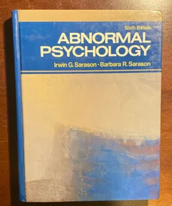 Abnormal Psychology: The Problem of Maladaptive Behavior 6 Edition