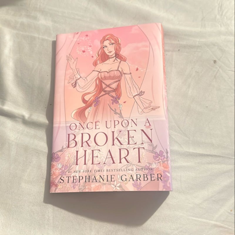 Once Upon a Broken Heart Exclusive DUST JACKET