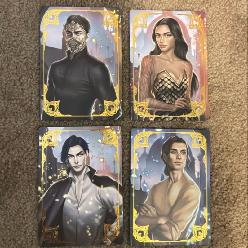 Once Upon a Broken Heart Character Cards (Fairyloot)