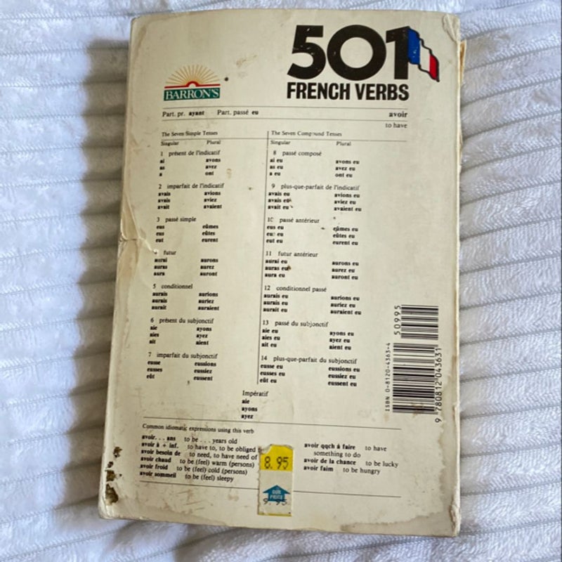 Five Hundred One French Verbs