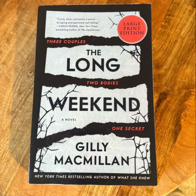 The Long Weekend (large print)