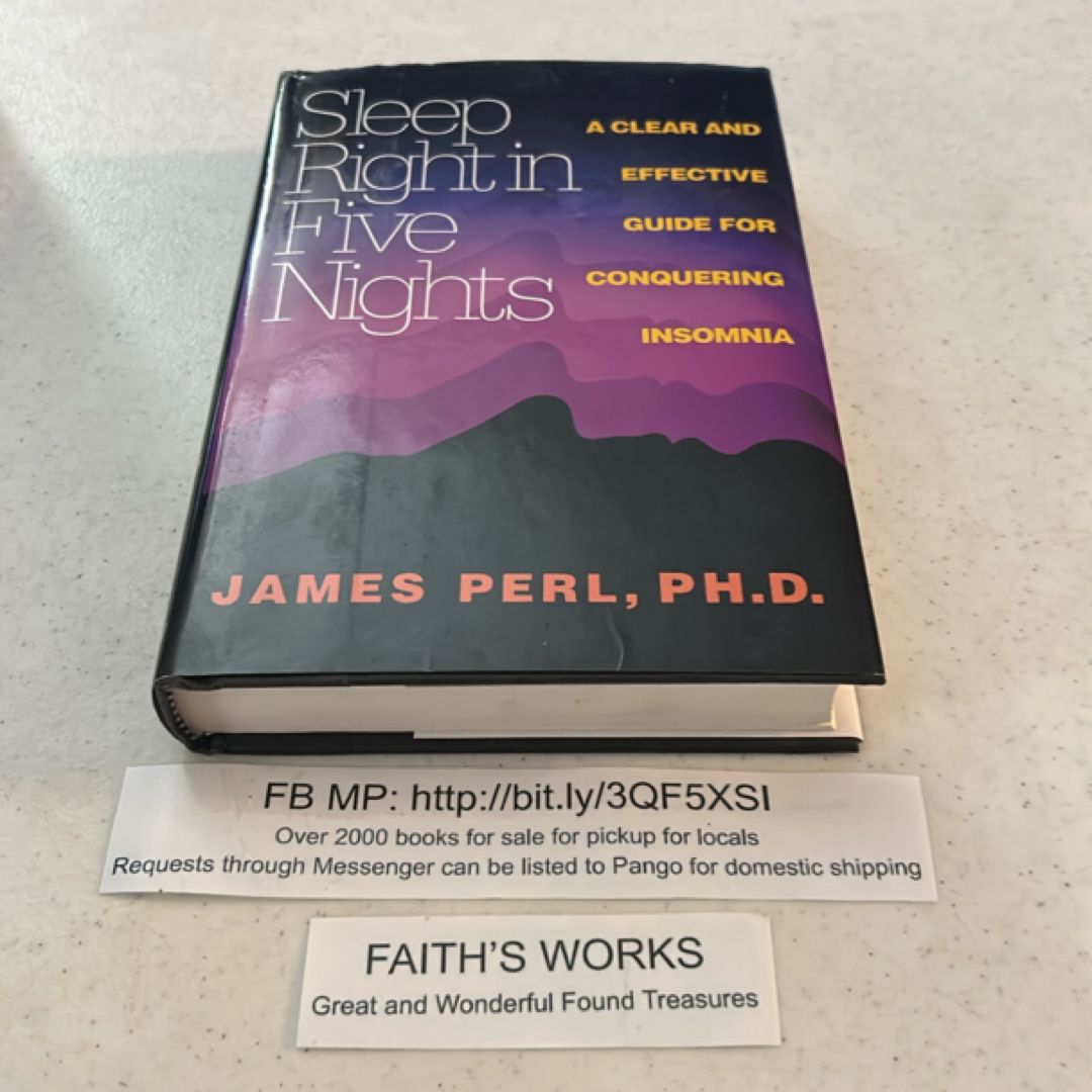 Sleep Right in Five Nights (Edition #1  1993)