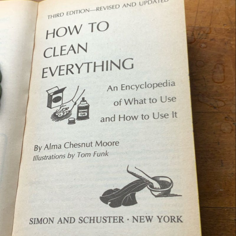 How To Clean Everything 