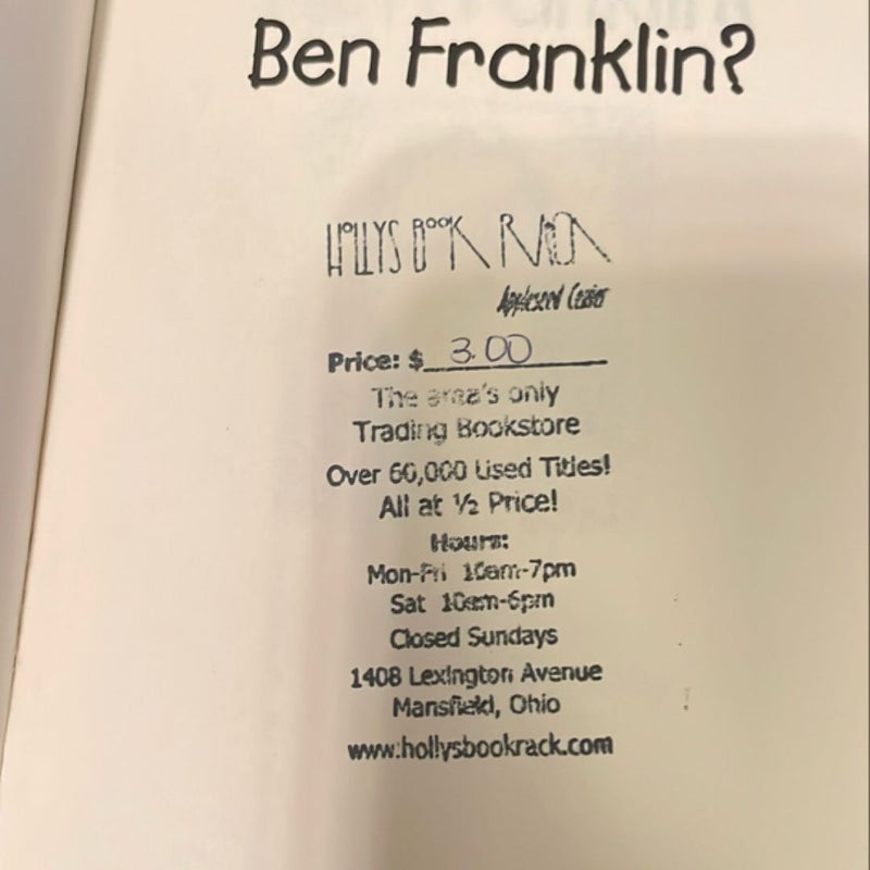 Who Was Ben Franklin 