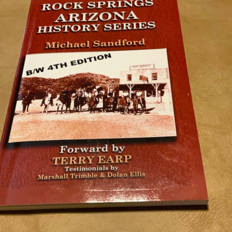 Rock Springs Arizona History Series B/W Edition