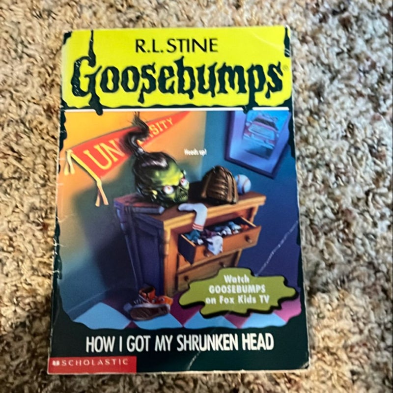 Original Goosebumps Book Lot