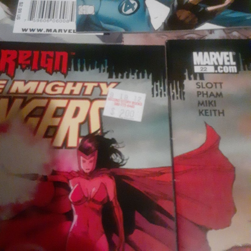 Dan Slott complete Mighty Avengers Comic book lot,  Marvel 2008