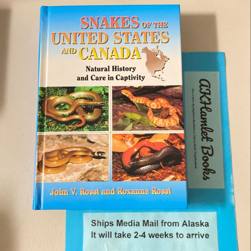 Snakes of the United States and Canada