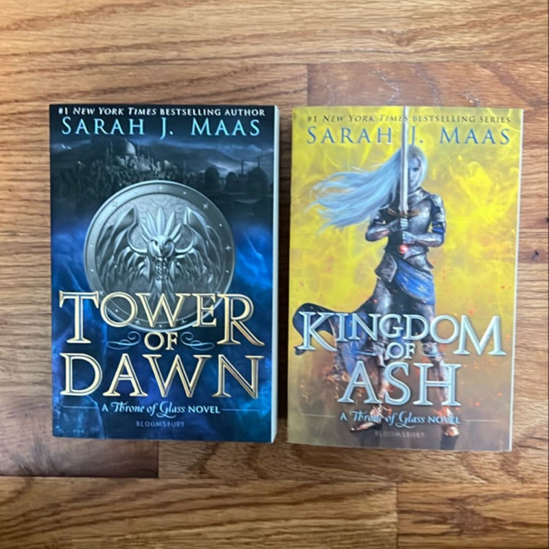 Throne of Glass Series [Out of Print/Original paperback covers (COMPLETE SERIES: 0.5-7)]