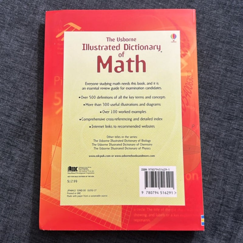 The Usborne Illustrated Dictionary of Math