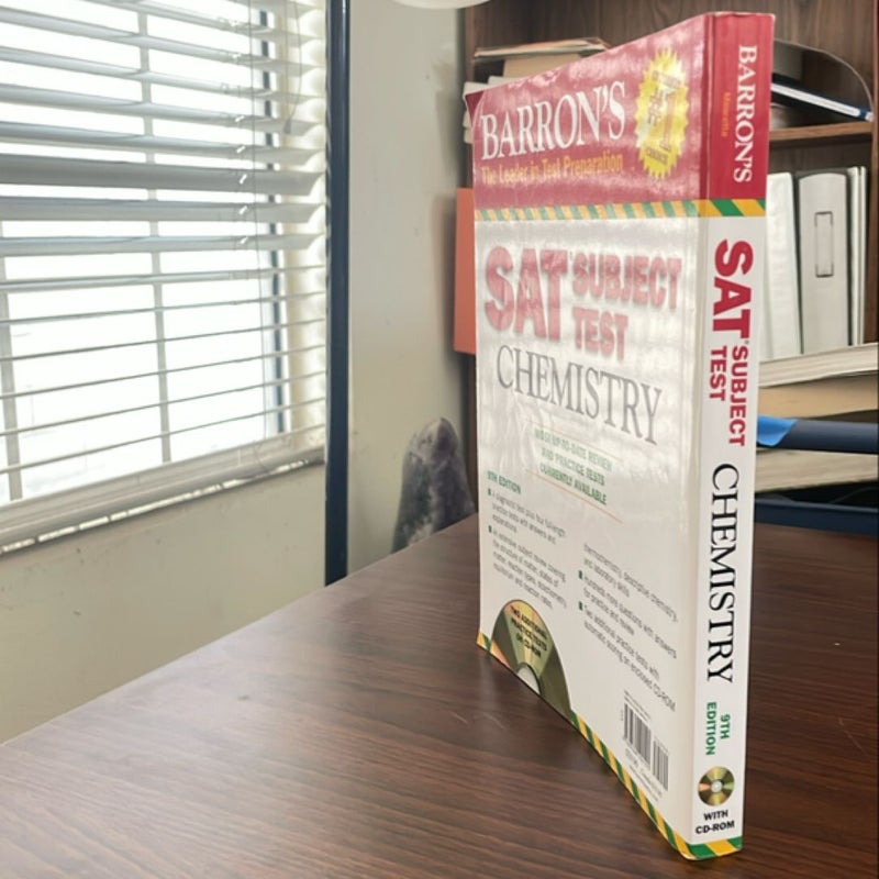 Barron's SAT Subject Test Chemistry with CD-ROM