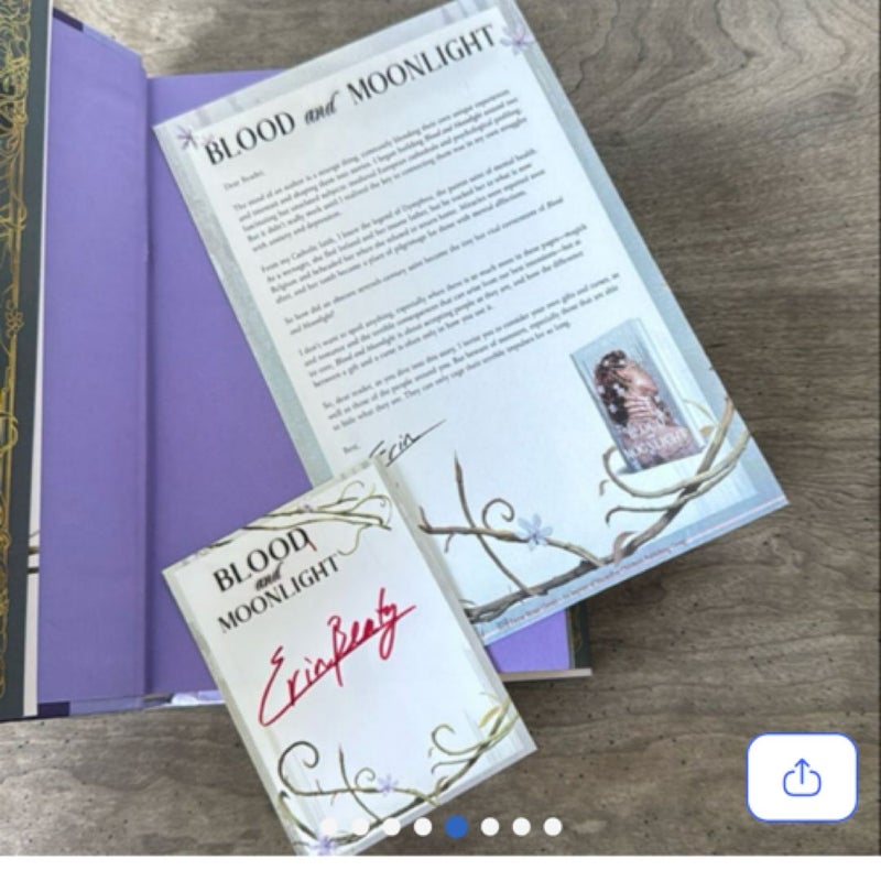 Blood and Moonlight (signed fox & wit exclusive)