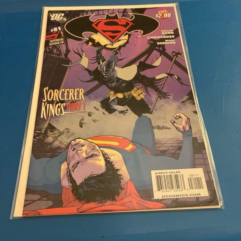 Superman /Batman (2011DC) Sorcerer Kings 4 parts