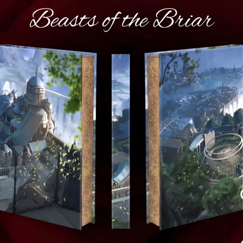 BFDC *SIGNED* Beast of Briar (Books 1-3) w/OVERLAYS