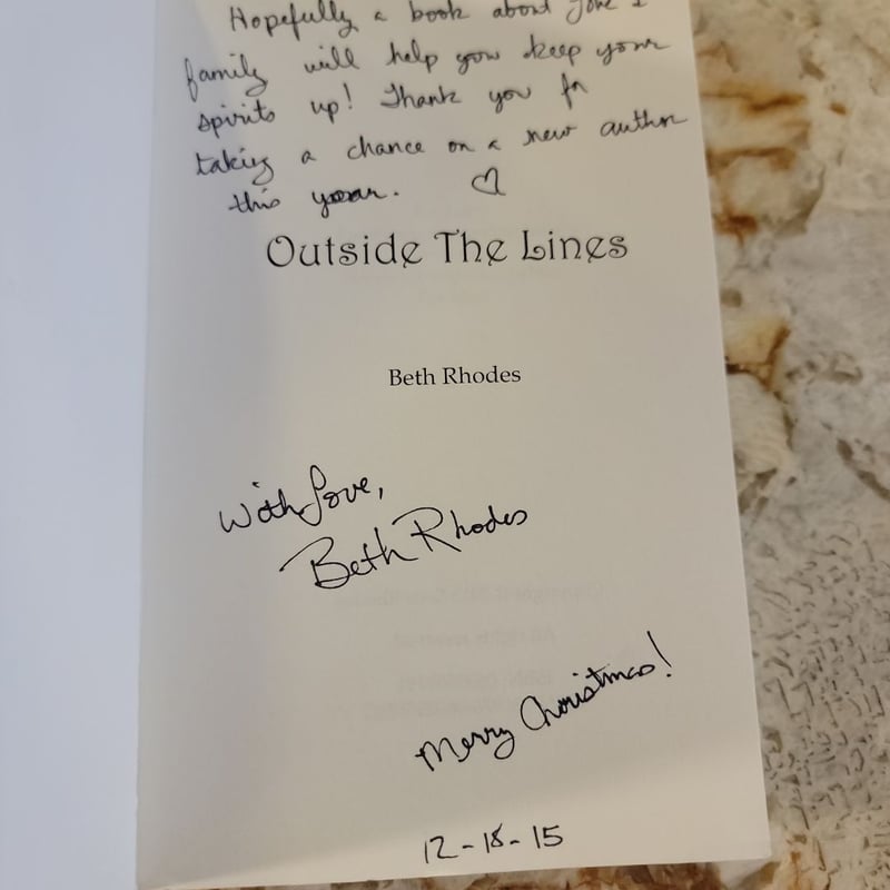 Outside the Lines by Beth Rhodes