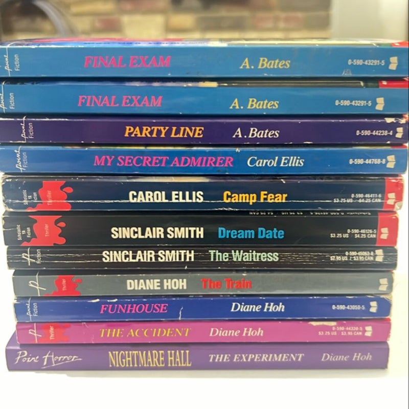 Point Horror 11 book bundle