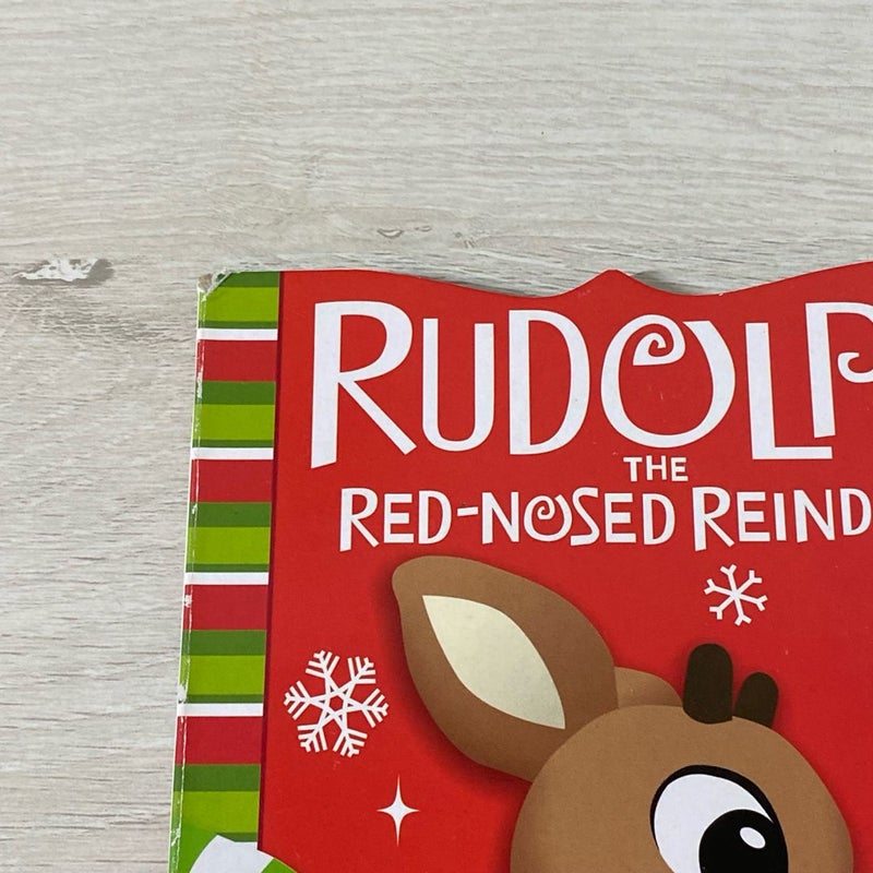 Lot of Three Rudolph the Red Nosed Reindeer Board Books