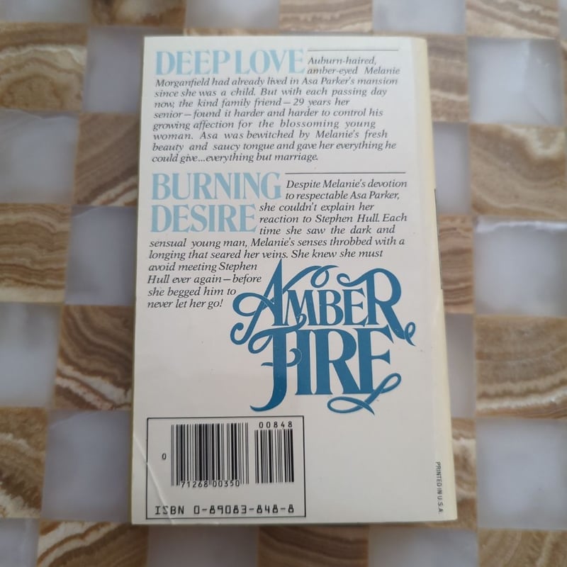 Amber Fire by Elaine Barbieri