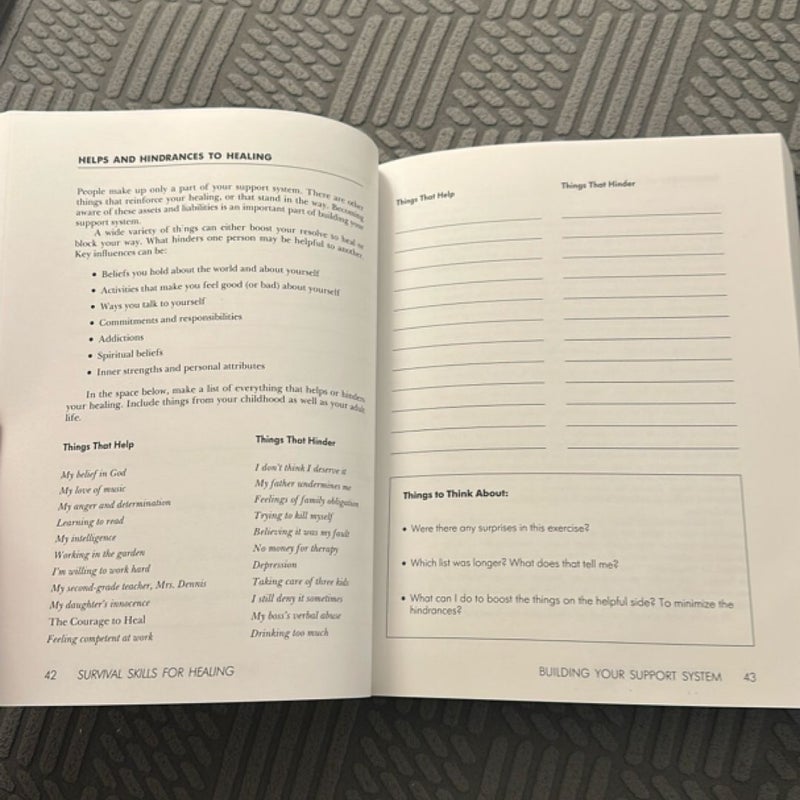 The Courage to Heal Workbook
