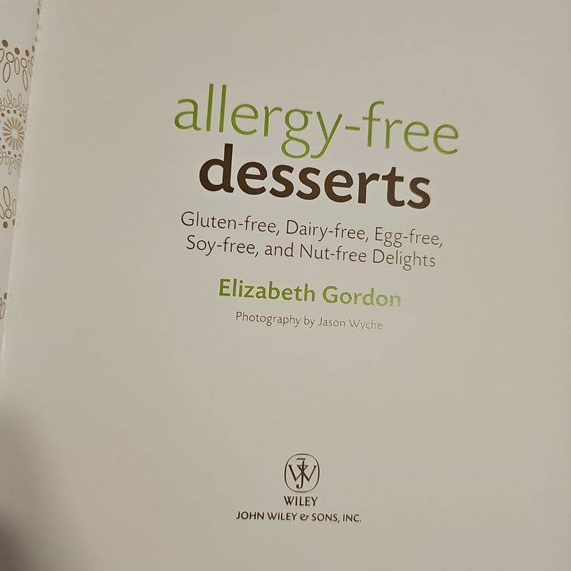 Allergy-Free Desserts