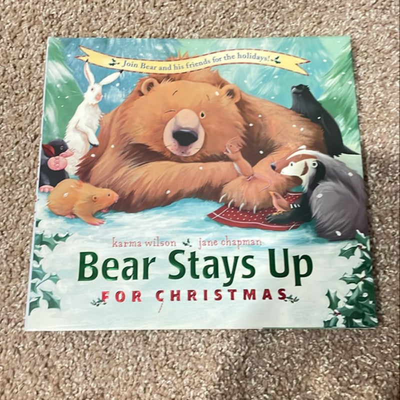 Bear Stays Up For Christmas