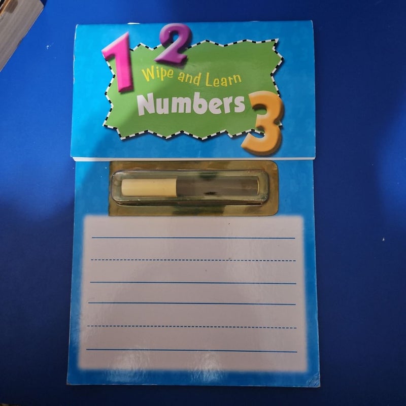 1 - 2 - 3 Wipe and Learn: NUMBERS
