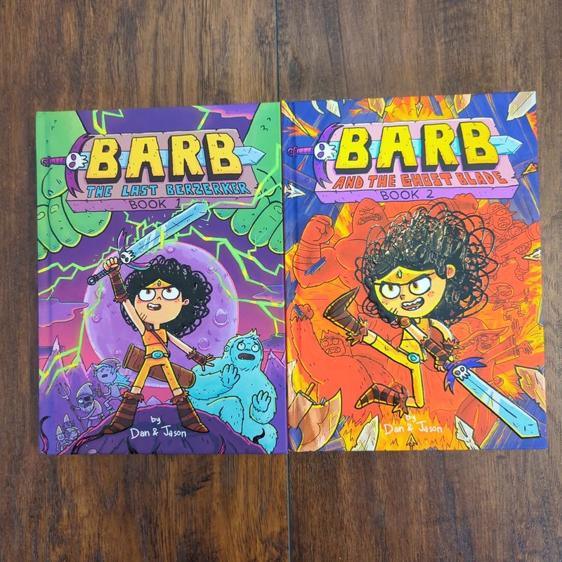 Barb the Last Berzerker & Barb and the Ghost Blade Book bundle!