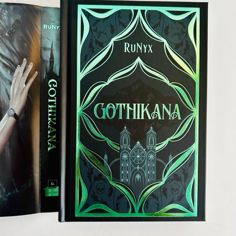 Bookish Box Darkly Gothikana RuNyx Hardcover New