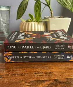 King of Battle and Blood (books 1 + 2)