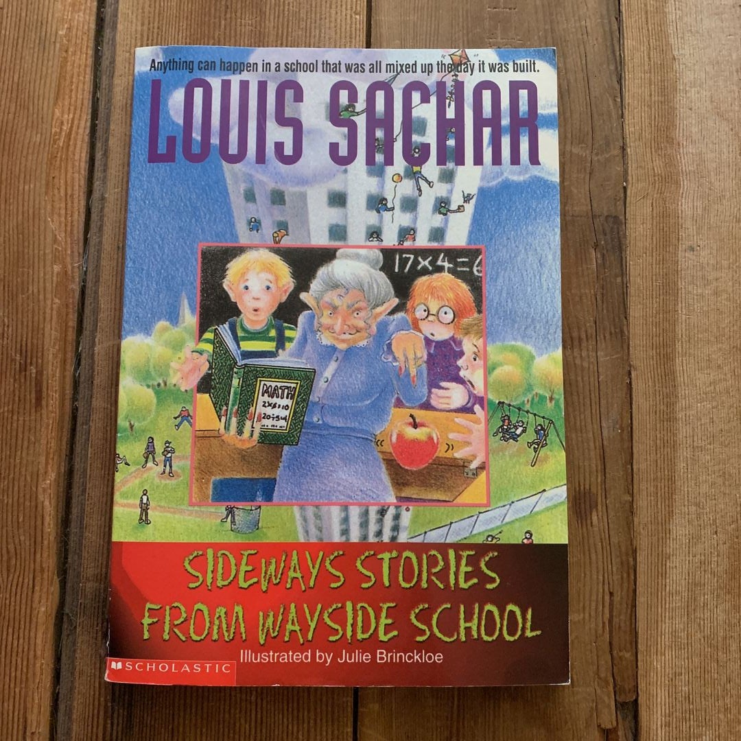 Set of 2 Louis Sachar Books: Sideways Stories from Wayside School