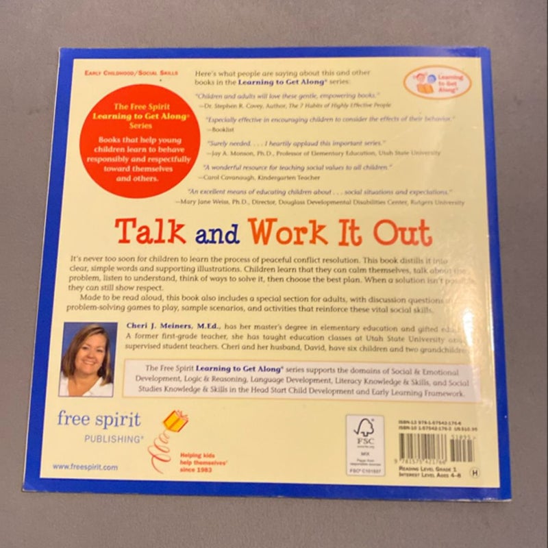 Talk and Work It Out / Hablar y Resolver