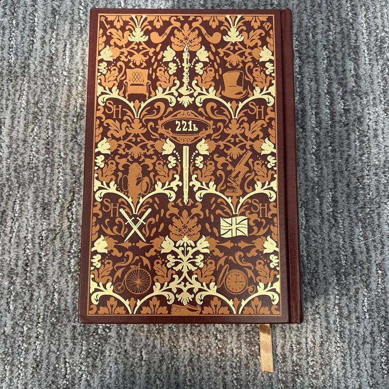 Leatherbound The Complete Sherlock Holmes collection 