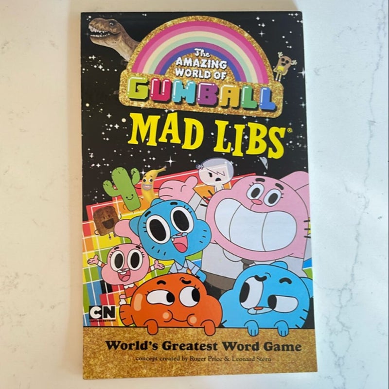 The Amazing World of Gumball Mad Libs