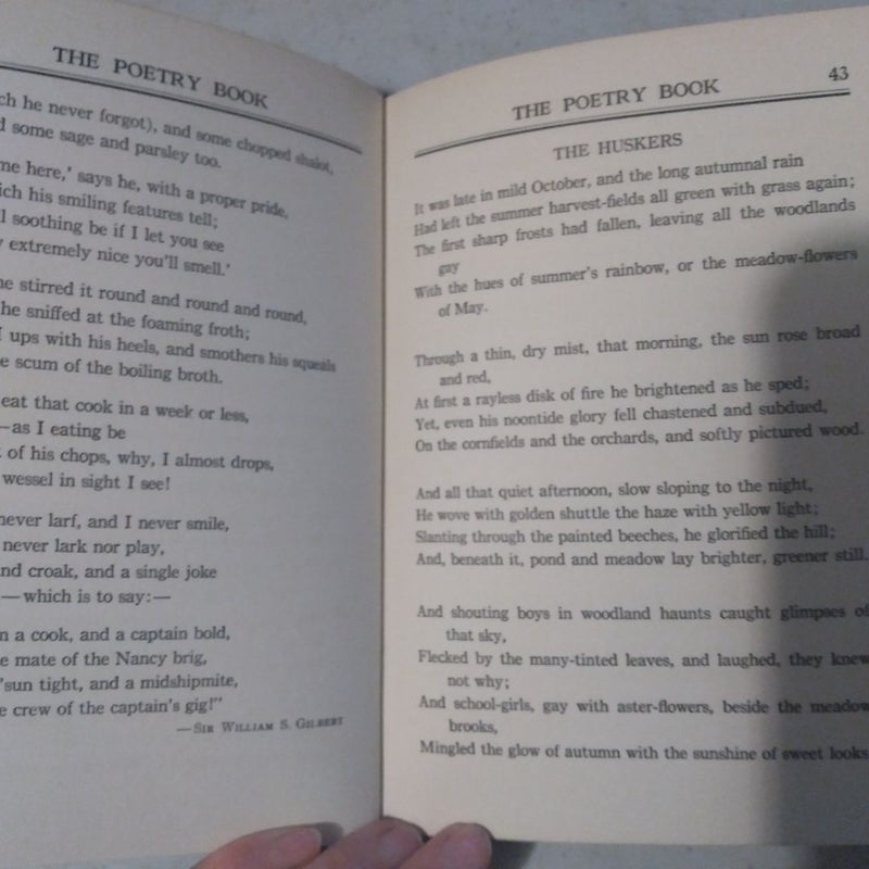 Vintage 1926 The Poetry Book 6